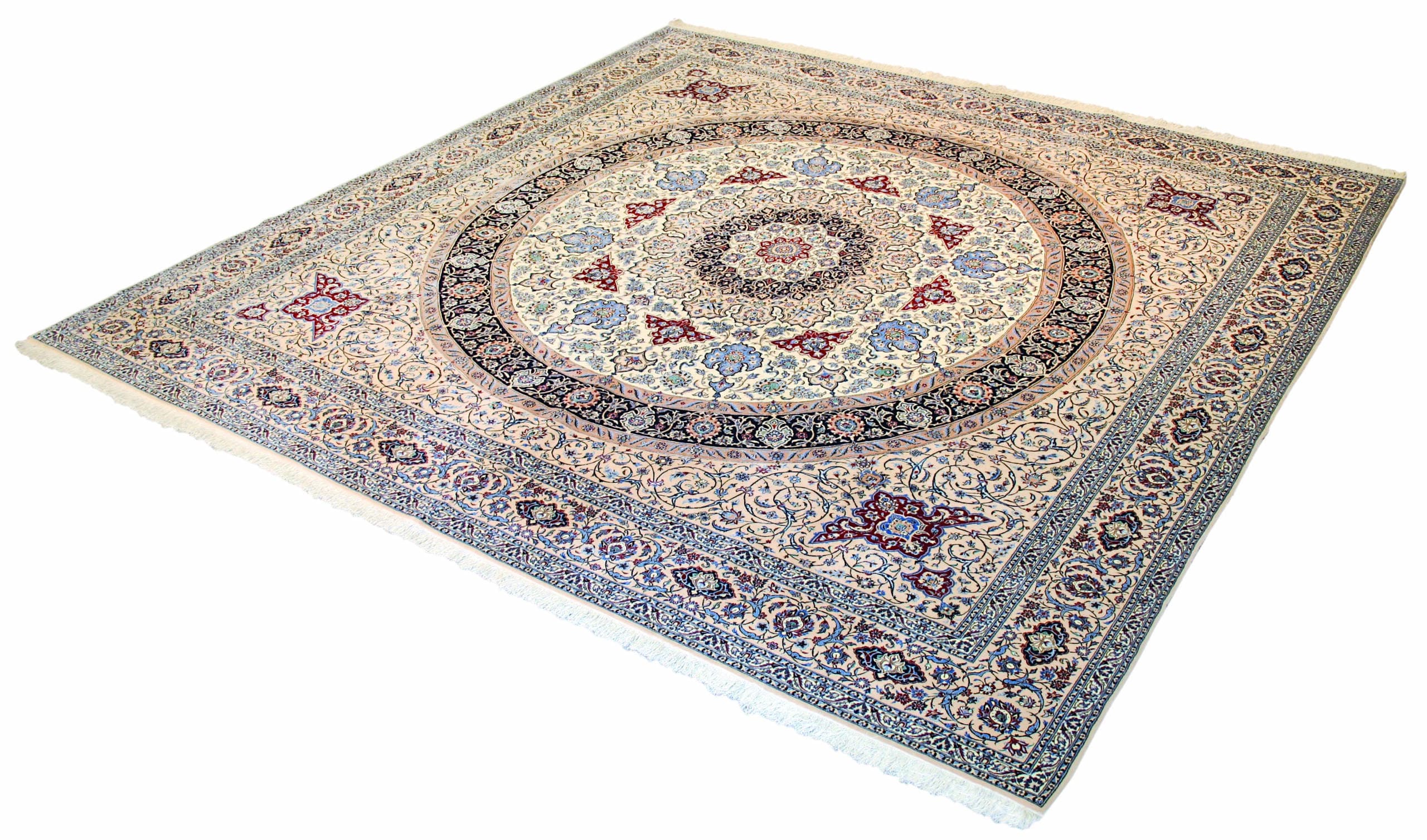 Persian Nain rugs  Intricate Designs and Muted Elegance